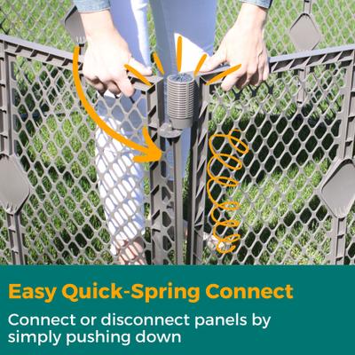 Show full view: MyPet Petyard Plus 4-Panel Dog Exercise Pen slide 7 of 10