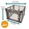 Show in main carousel: MyPet Petyard Plus 4-Panel Dog Exercise Pen slide 8 of 10