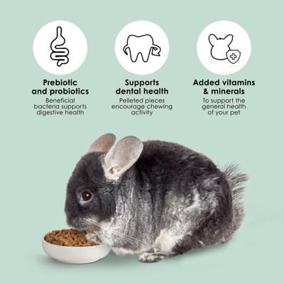 Show full view: Kaytee Timothy Complete Chinchilla Food, 25-lb bag slide 6 of 10