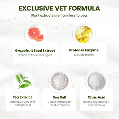 Show full view: PawSono Pet Bowl Mousse Cleansing Foam, 12-fl oz bottle slide 4 of 8