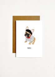 Merci Greeting Card