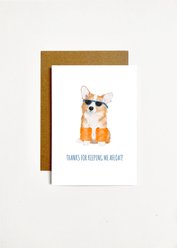 Thanks for Keeping me A Float Greeting Card