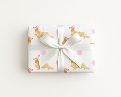 Birthday Wishes Pink Balloon Wrapping Paper Rolls