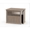 Show in main carousel: Cesicia Resin Dog Crate with Lockable Latch, Light Brown, 39.37 inch slide 1 of 6