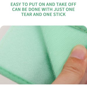 WZ PET Adjustable Dog & Cat Recovery Cone Collar, Green, Small