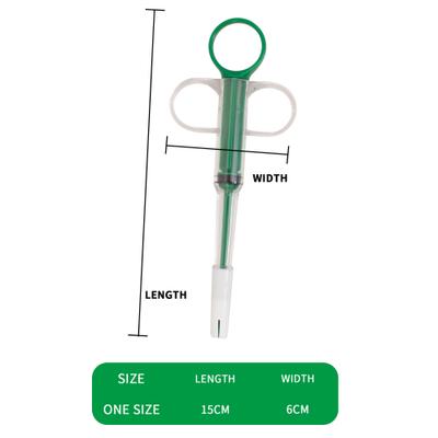 Show full view: WZ PET Dog & Cat Medicine Feeder Dispenser Tool & Pill Shooter, Green slide 6 of 8