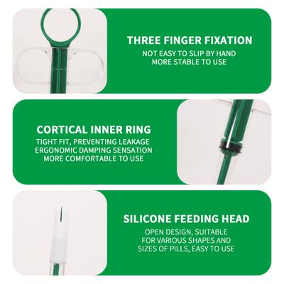 Show full view: WZ PET Dog & Cat Medicine Feeder Dispenser Tool & Pill Shooter, Green slide 3 of 8