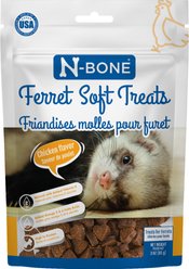 N-Bone Chicken Flavor Grain-Free Soft Ferret Treats, 3-oz bag