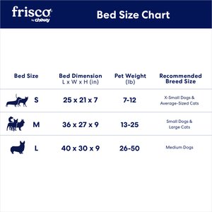 Frisco Plush Orthopedic Front Bolster Cat & Dog Bed w/Removable Cover, Gray, Large