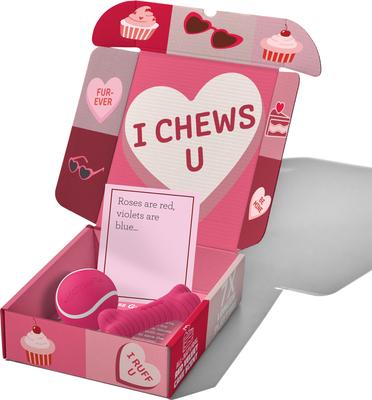 Show full view: Playology Valentine's Box Bundle Red Velvet Scented Chew Dog Toys, Pink, Medium, 2 count slide 4 of 8