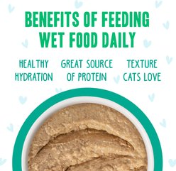 BFF Play Pate Lovers Turkey & Tuna Tweet Me Wet Cat Food, 5.5-oz can, pack of 8 slide 2 of 8