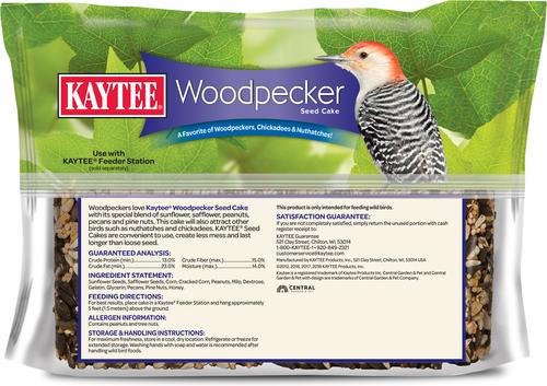 Show full view: Kaytee Woodpecker Seed Cake Wild Bird Food, 1 count slide 8 of 12