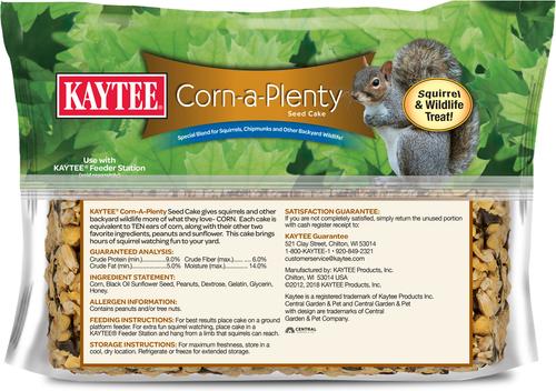 Show full view: Kaytee Wild Bird Corn-a-Plenty Seed Cake, 2.5-lb, 4 count slide 8 of 9