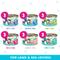 Show in main carousel: BFF PLAY Best Feline Friend Pate Lovers, Aw Yeah! Blue Pate Buffet Variety Pack Wet Cat Food, 2.8-oz can, case of 18 slide 6 of 13