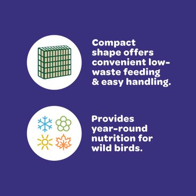 Show full view: Kaytee Woodpecker Seed Cake Wild Bird Food, 1 count slide 4 of 12