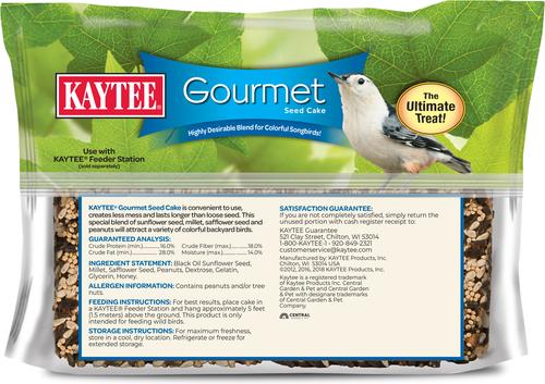 Show full view: Kaytee Gourmet Wild Bird Seed Cake, 2-lb, 4 count slide 8 of 8