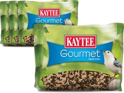 Kaytee Gourmet Wild Bird Seed Cake, 2-lb, 4 count
