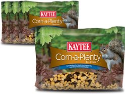Kaytee Wild Bird Corn-a-Plenty Seed Cake, 2.5-lb, 4 count