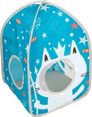 Show full view: Kitty City Ocean Play Cube Interactive Cat Toy House slide 5 of 9