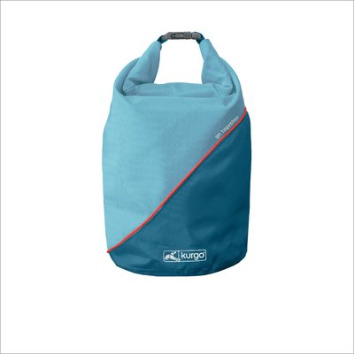 Kurgo Kurgo Kibble Carrier Travel Dog Food Container, Coastal Blue
