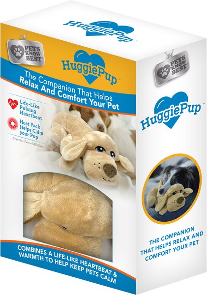 Show full view: Pets Know Best HuggiePup Plush Dog Toy, Golden slide 1 of 10