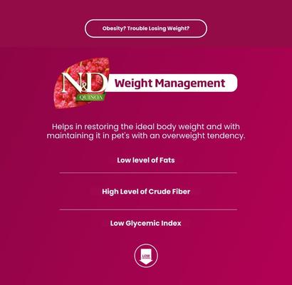 Show full view: Farmina N&D Quinoa Digestion Mini Dental Dog Treats, 2.1-oz bag, 7-count slide 4 of 8