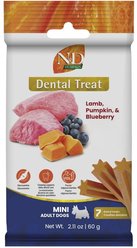 Farmina N&D White Sea Bass, Fennel, & Kelp Mini Dental Dog Treats, 2.1-oz bag, 7-count