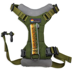 Wingo Outdoors Monty Dog Harness, Brown Trout, Large: 32 to 44-in chest