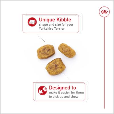 Show full view: Royal Canin Breed Health Nutrition Yorkshire Terrier Adult Dry Dog Food, 2.5-lb bag slide 4 of 12