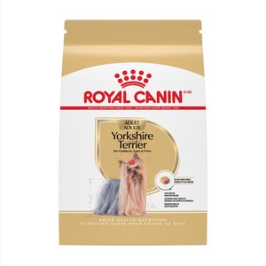 Royal Canin Breed Health Nutrition Yorkshire Terrier Adult Dry Dog Food, 10-lb bag