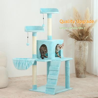 Show full view: KZLAA 54-in Cat Tree & Condo, Azure slide 7 of 9
