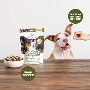 Badlands Ranch Superfood Nuggets Beef Tripe & Kale Freeze-Dried Dog Food Topper, 8-oz bag