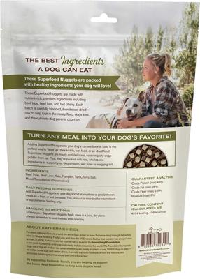 Show full view: Badlands Ranch Superfood Nuggets Beef Tripe & Kale Freeze-Dried Dog Food Topper, 8-oz bag slide 3 of 8