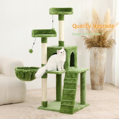 Show full view: KZLAA 54-in Cat Tree & Condo, Green slide 2 of 8