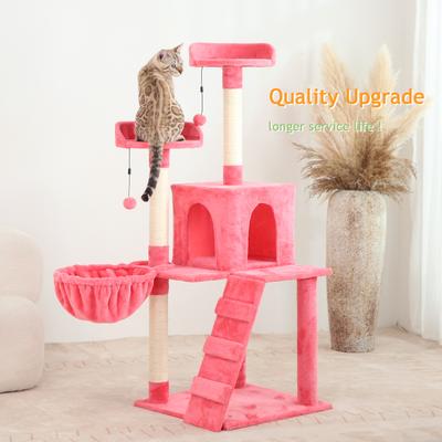 Show full view: KZLAA 54-in Cat Tree & Condo, Apple Pink slide 3 of 8