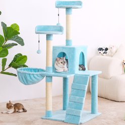 KZLAA 54-in Cat Tree & Condo, Azure