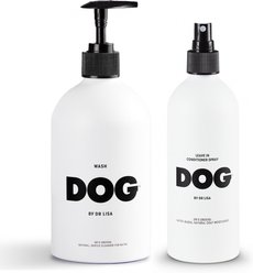 DOG By Dr Lisa Wash Dog Shampoo, 16.9-fl oz bottle + Leave In Dog Conditioner Spray, 10-fl oz bottle