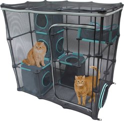 Kitty City Outdoor Catio Cat Furniture & Play Kit
