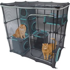 Kitty City Outdoor Catio Cat Furniture & Play Kit