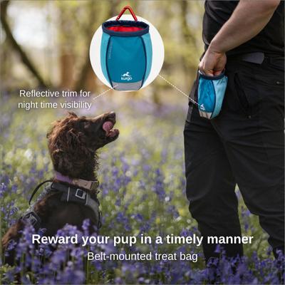 Show full view: Kurgo Go Stuff-It Dog Treat Bag, Blue slide 2 of 7