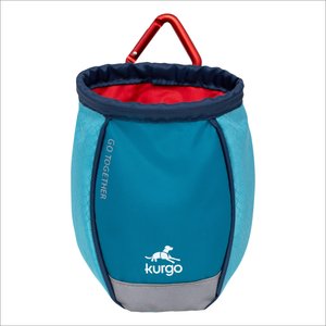 Kurgo Go Stuff-It Dog Treat Bag, Blue