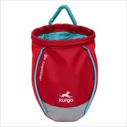 Kurgo Go Stuff-It Dog Treat Bag, Red
