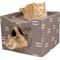 Show in main carousel: Kitty City Folding Cube Cat House with Bed, Tan slide 7 of 10