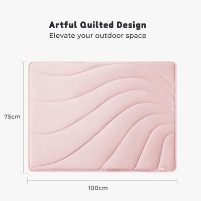 Show full view: Allisandro Outdoor Water-Repellent Dog Mat, 38 x 29-in, Pink slide 5 of 9