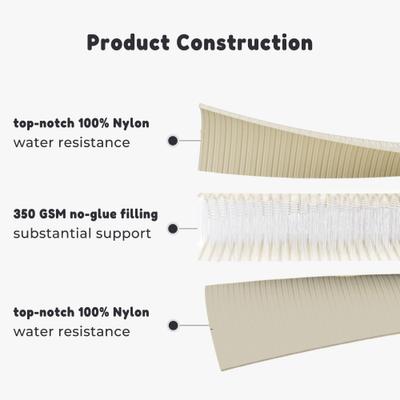 Show full view: Allisandro Outdoor Water-Repellent Dog Mat, 38 x 29-in, Khaki slide 4 of 7