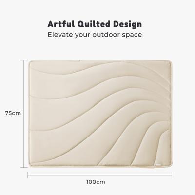 Show full view: Allisandro Outdoor Water-Repellent Dog Mat, 38 x 29-in, Khaki slide 3 of 7