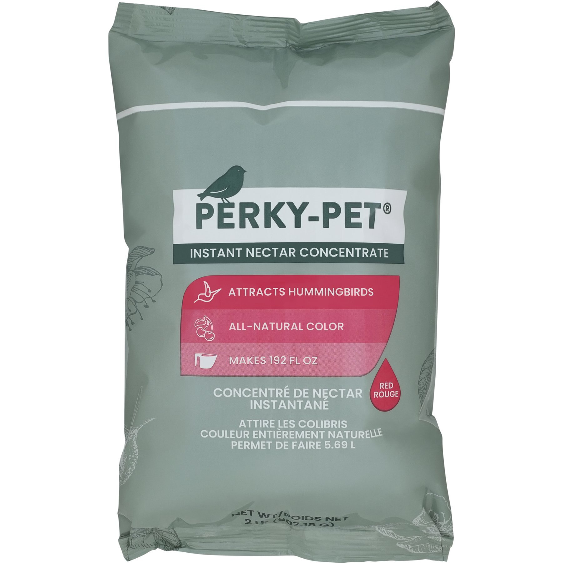 Perky-Pet Instant Nectar Concentrate Red Hummingbird Food, 2-lb bag