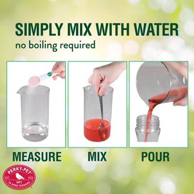Show full view: Perky-Pet Instant Nectar Concentrate Red Hummingbird Food, 2-lb bag slide 3 of 6