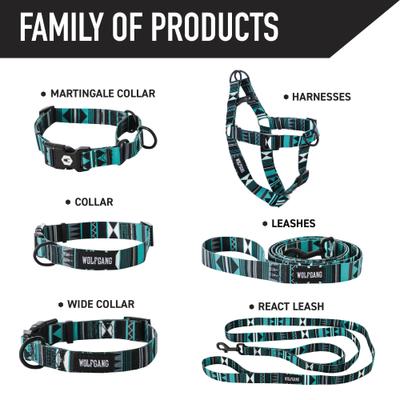 Show full view: Wolfgang WesternSky Comfort No Pull Step In Back Clip Dog Harness, Large: 20 to 30-in chest slide 5 of 6