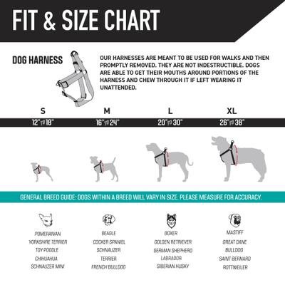 Show full view: Wolfgang WesternSky Comfort No Pull Step In Back Clip Dog Harness, Large: 20 to 30-in chest slide 4 of 6